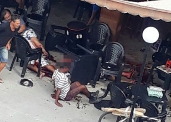Imagens da Chacina em Queimados-RJ | Foto: Whatsapp