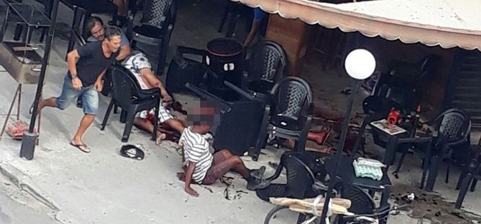Imagens da Chacina em Queimados-RJ | Foto: Whatsapp