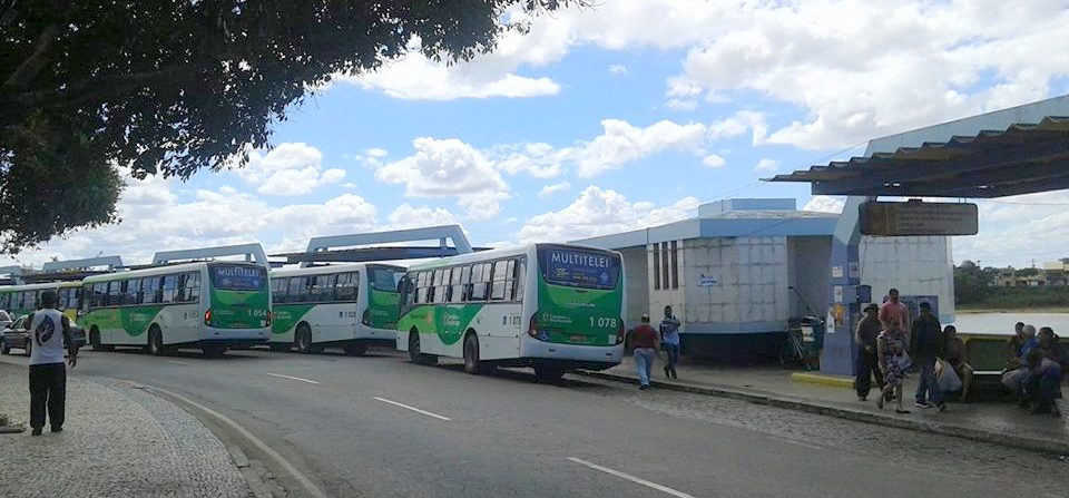 Crise no sistema de transporte de Campos-RJ | Foto: Reprodução do Facebook
