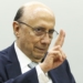Brasília - O ministro da Fazenda, Henrique Meirelles, durante audiência pública da Comissão Especial sobre Novo Regime Fiscal (PEC 241/16), na Câmara dos Deputados (Marcelo Camargo/Agência Brasil)