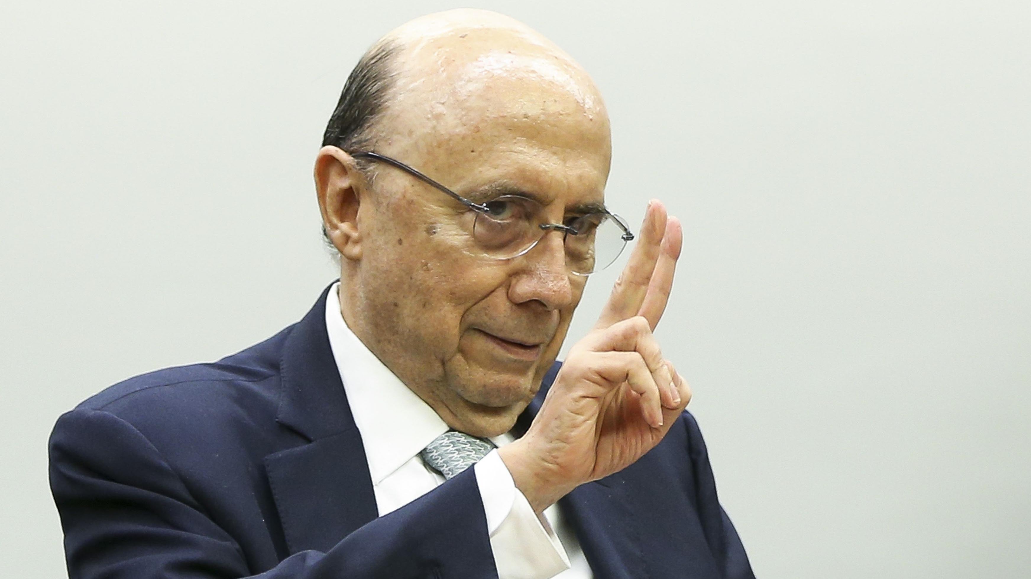 Brasília - O ministro da Fazenda, Henrique Meirelles, durante  audiência pública da Comissão Especial sobre Novo Regime Fiscal (PEC 241/16), na Câmara dos Deputados (Marcelo Camargo/Agência Brasil)