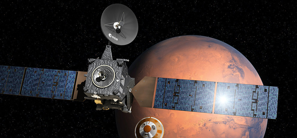 Missão espacial em Marte | Foto: Sputnik News
