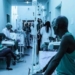 Pacientes nos corredores do Hospital Geral de Guarus (HGG)