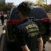 Brasília - Policiais deixam o prédio da Câmara dos Deputados após buscas no gabinete do deputado Lúcio Vieira Lima. A ação ocorre a pedido da Procuradoria-Geral da República (Marcelo Camargo/Agência Brasil)