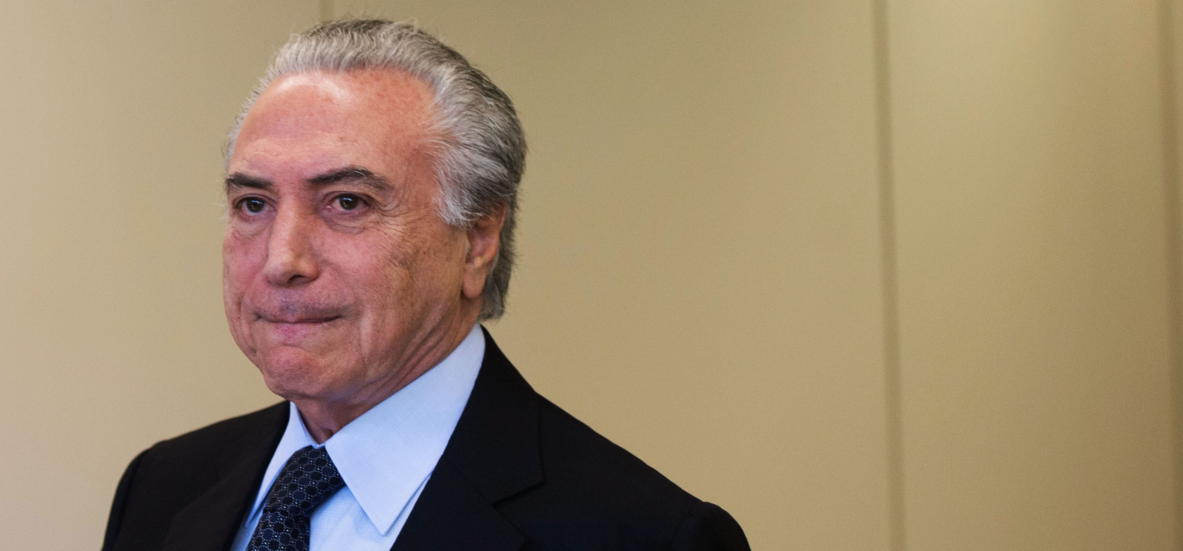 O vice-presidente da República, Michel Temer, recebe líderes da Câmara dos Deputados ( Marcelo Camargo/Agência Brasil)