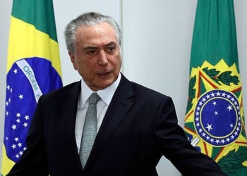 Brasilia - Presidente Michel Temer durante solenidade de assinatura de contrato de financiamento com o município do Rio de Janeiro (Valter Campanato/Agência Brasil)