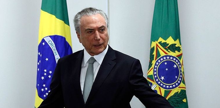 Brasilia - Presidente Michel Temer durante solenidade de assinatura de contrato de financiamento com o município do Rio de Janeiro (Valter Campanato/Agência Brasil)