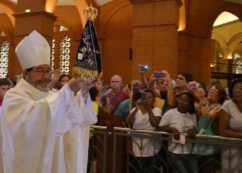 Aparecida (SP) - Missa de Nossa Senhora Aparecida no Santuário Nacional no dia da Padroeira do Brasil (Rovena Rosa/Agência Brasil)