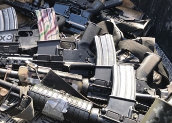 Armas apreendidas na Operação Égide | Foto: Divulgação