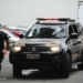 Rio de Janeiro - A Polícia Federal e a Receita Federal deflagraram nesta manhã os trabalhos da 30ª fase da Operação Lava Jato, a operação Vício. Na foto carros da Polícia Federal chegam com malotes e computadores na sede da polícia, região portuária do Rio (Tânia Rêgo/Agência Brasil)