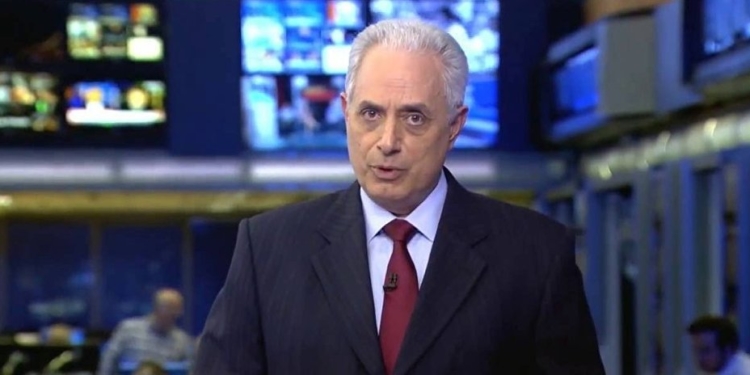 Apresentador do Jornal da Globo | Foto: reprodução da TV Globo