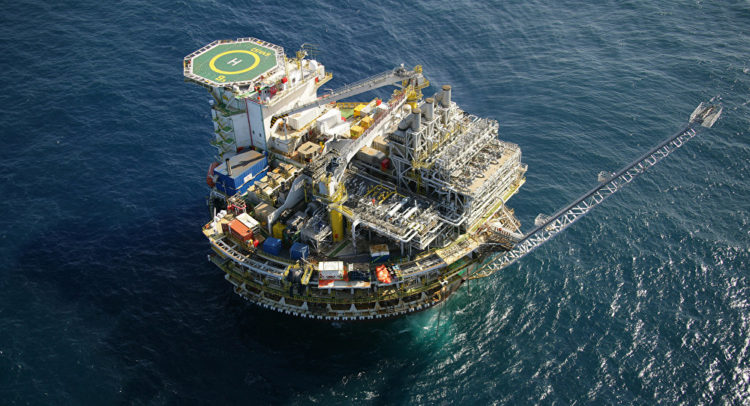 Produção de petróleo em alto mar