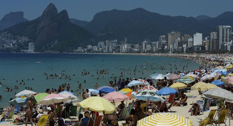 Praia de Copacabana. zona sul do RJ | Foto: Tomaz Silva/Agência Brasil