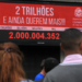WS1 SÃO PAULO 30/12/2015- IMPOSTOMETRO - ECONOMIA - Impostometro atinge 2 trilhões. FOTO:WERTHER SANTANA / ESTADÃO