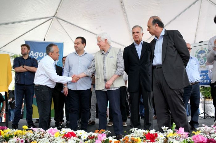 Volta Redonda/RJ - O ministro da Secretaria-Geral da Presidência, Moreira Franco participa da inauguração da complementação da pavimentação da Rodovia do Contorno (Beth Santos/Secretaria Geral da PR)