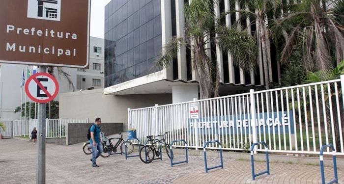 Prefeitura amplia bicicletários no Centro. Macaé/RJ. Data 20/04/2017. Foto: Ana Chaffin.