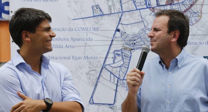 Pedro Paulo e Eduardo Paes | Foto: Divulgação