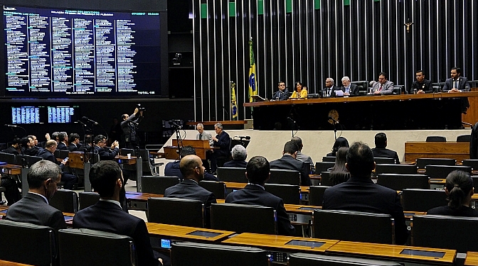 Plenário da Câmara Federal
