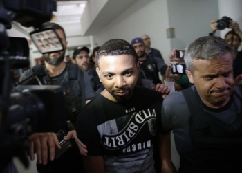 Rio de Janeiro - As forças de segurança do Rio prenderam na favela do Arará, zona portuária do Rio, um dos traficantes de drogas mais procurados da cidade, Rogério Avelino de Souza, o Rogério 157 (Tânia Rego/Agencia Brasil)