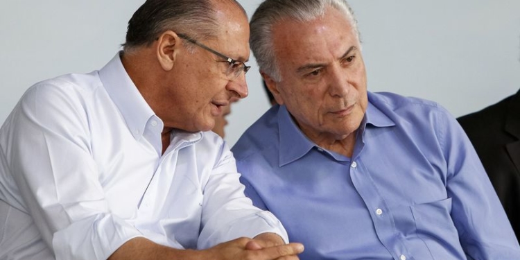 Limeira (SP) - Cerimônia de Entrega de 900 Unidades Habitacionais do Condomínio Residencial Rubi III a V do Programa Minha Casa Minha Vida. (E/D) Governador de São Paulo, Geraldo Alckmim, Presidente da República, Michel Temer (Alan Santos/PR)