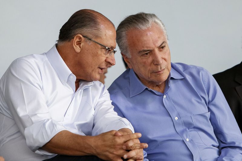 Limeira (SP) - Cerimônia de Entrega de 900 Unidades Habitacionais do Condomínio Residencial Rubi III a V do Programa Minha Casa Minha Vida. (E/D) Governador de São Paulo, Geraldo Alckmim, Presidente da República, Michel Temer (Alan Santos/PR)