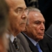 Brasília - Presidente Michel Temer durante reunião com ministros, líderes da base aliada na Câmara dos Deputados e presidentes de partidos (Marcos Corrêa/PR)