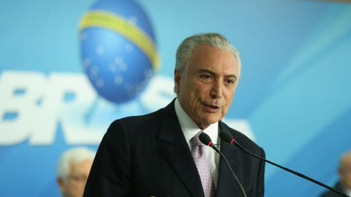 Pronunciamento do Presidente Michel Temer na véspera de Natal | Foto: EBC