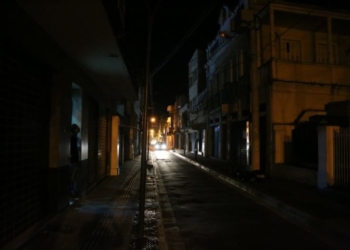 Falta de iluminação | Foto: Whatsapp