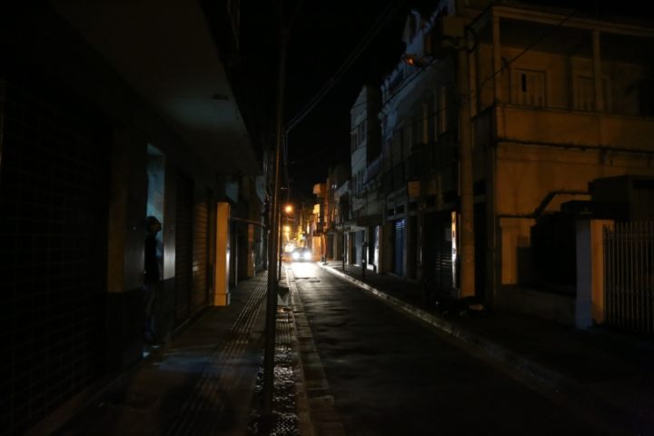Falta de iluminação | Foto: Whatsapp