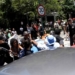 Manifestação de trabalhadores no RJ e violência da PM | Foto: Facebook