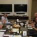 Reunião do secretário Christino Áureo com as forças de segurança em Macaé-RJ | Foto: Divulgação
