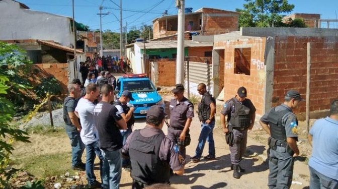 Policiais no Lagomar | Foto: Arquivo