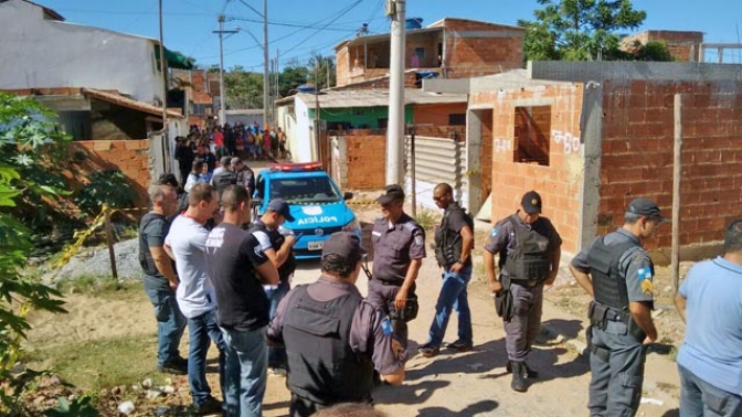 Policiais no Lagomar | Foto: Arquivo