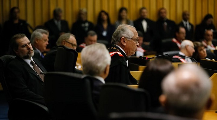 Brasília - Discurso de posse do Presidente do Tribunal Superior do Trabalho, Ministro João Batista Brito Pereira ( Beto Barata/PR)