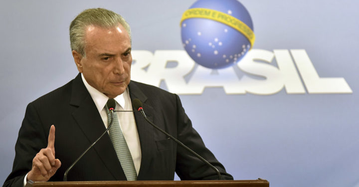 Pronunciamento na TV | Foto: EBC