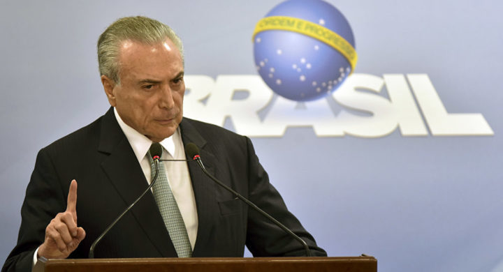 Pronunciamento na TV | Foto: EBC