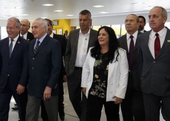 Vitória - Presidente da República, Michel Temer, chega ao aeroporto de Vitória. (Alan Santos/PR)