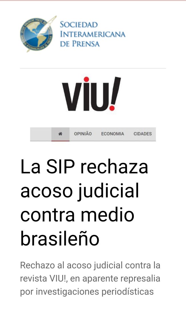 Entidade denuncia assédio contra o grupo VIU!