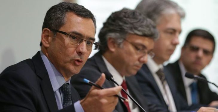 Brasília - O ministro da Fazenda, Eduardo Guardia, fala sobre o projeto de Lei de Diretrizes Orçamentárias (LDO) de 2019 (Fabio Rodrigues Pozzebom/Agência Brasil)