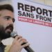 A ONG Repórteres Sem Fronteira (RSF) lança o Ranking Mundial da Liberdade de Imprensa 2018, no Palácio Itamaraty, região central da cidade. Na foto, Artur Romeu, coordenador do RSF.