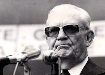 ORG XMIT: 154101_0.tif O general Ernesto Geisel, presidente. (Campinas, SP, 01.10.1976. Foto da Folhapress)