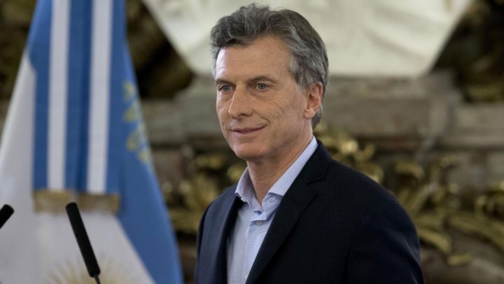 Presidente da Argentina Maurício Macri