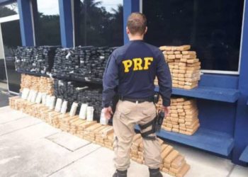 Droga apreendida na Via Dutra |Foto: Divulgação