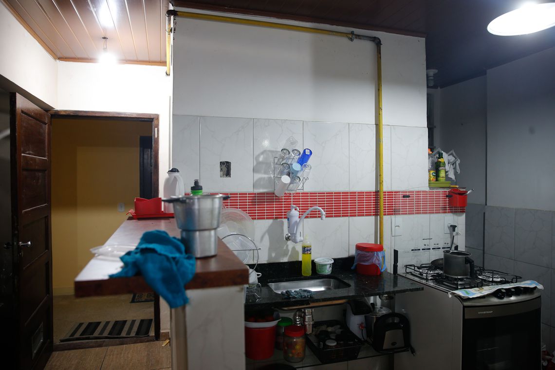 Interior de apartamentos reformados na Ocupação Manuel Congo, um prédio abandonado do INSS na Cinelândia, no centro do Rio, habitado por 42 famílias.
