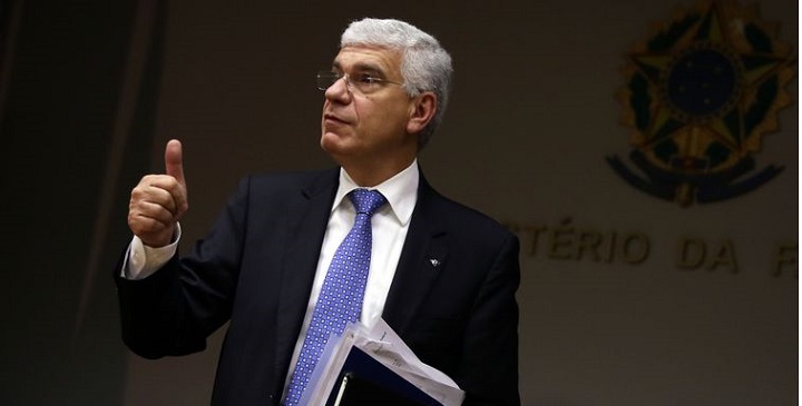 O secretário da Receita Federal, Jorge Rachid; durante anuncio das medidas fiscais adotadas para compensar as perdas com a redução do preço do óleo diesel nas bombas