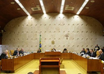 Sessão do Supremo Tribunal Federal (STF) para julgamento sobre a restrição ao foro privilegiado.