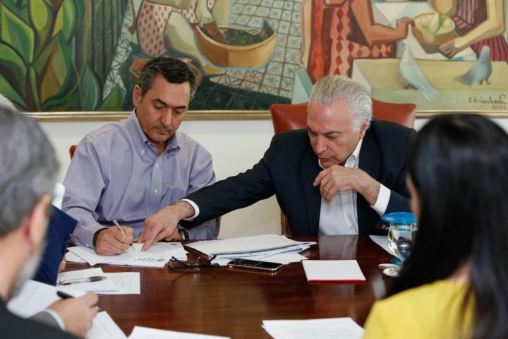 Presidente Michel Temer, durante reunião de Monitoramento de Prioridades Estratégicas de Abastecimento