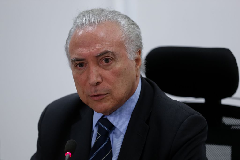 O presidente Michel Temer participa da reunião extraordinária do Conselho Nacional de Política Fazendária (Confaz), no Palácio do Planalto.