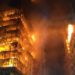 Incêndio destrói prédio da União em SP