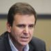 RJ - GEO-RIO/APRESENTAÇÃO - GERAL - O prefeito do Rio de Janeiro, Eduardo Paes, apresenta um estudo inédito da Geo-Rio com o mapeamento geotécnico de áreas de alto risco de deslizamento no município, nesta quinta-feira, 06, no Rio de Janeiro. O levantamento, que foi feito pela primeira vez no Rio utilizando as tecnologias mais modenas, mapeou as encostas localizadas no Maciço da Tijuca e adjacências, abrangendo as regiões Norte e Sul da cidade e a área da Barra da Tijuca, incluindo desde o Costão do Vidigal até o bairro de Campinho. 06/01/2011 - Foto: MAURíCIO BAZíLIO /NEWS FREE/AE